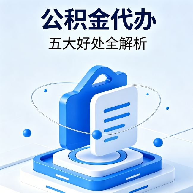 武威公积金代办到底值不值？这5大好处让你少走弯路